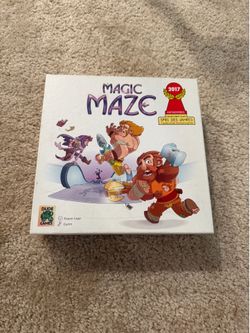 Magic maze board game