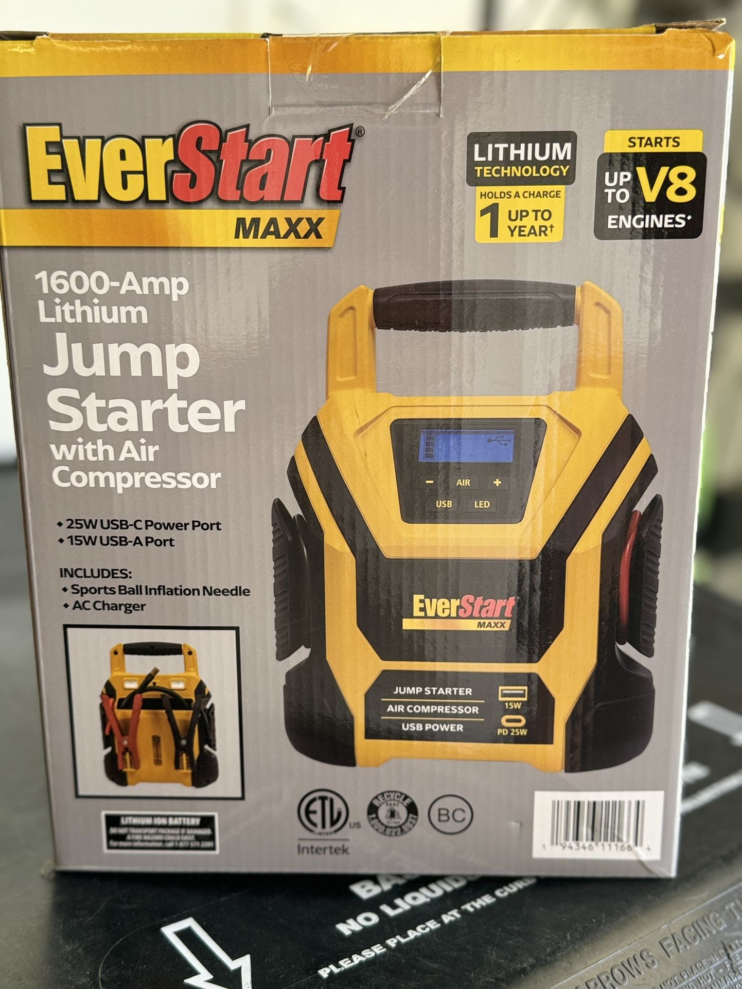 Jump Starter 1600-AMP