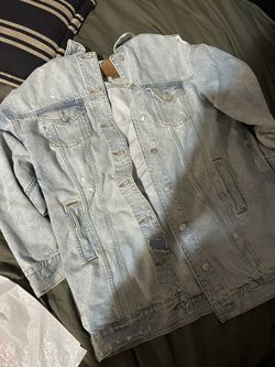 American Eagle Oversized Jean Jacket 