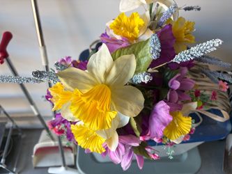 Artificial Spring Flower Arrangement