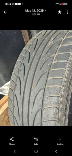 Lightly used Tires 4sale set $120