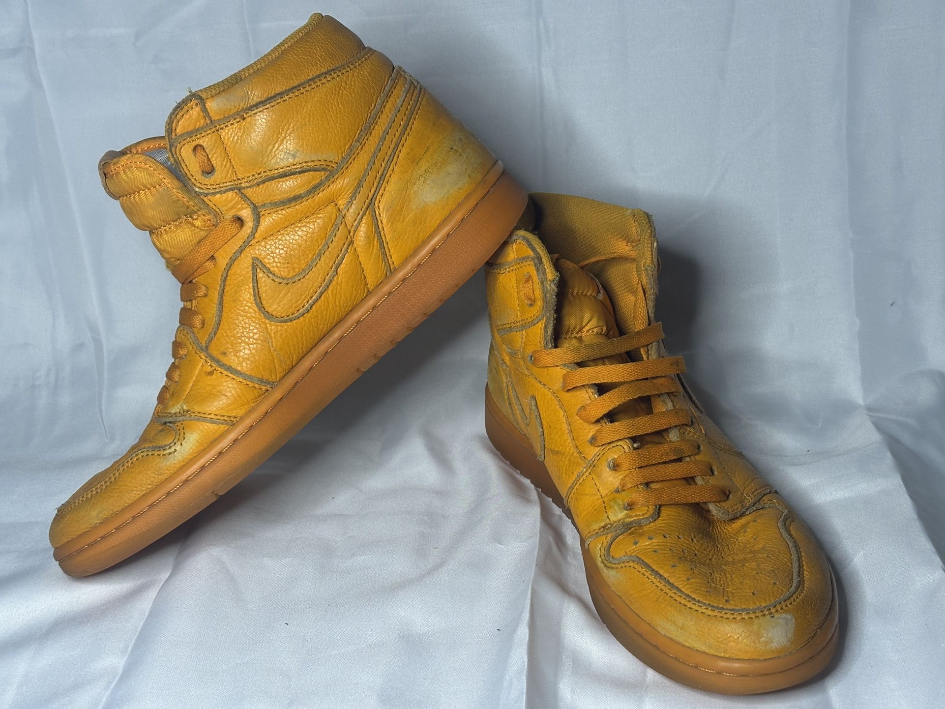 Size 8.5 - Air Jordan 1 Retro OG G8RD High Orange Peel Leather (AJ5997-880)
