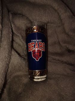 Chicago Bears NFL Tall Shot Glass