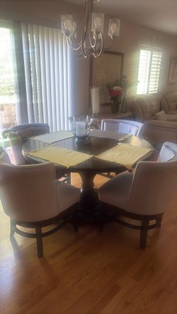 Dining table with 4 chairs