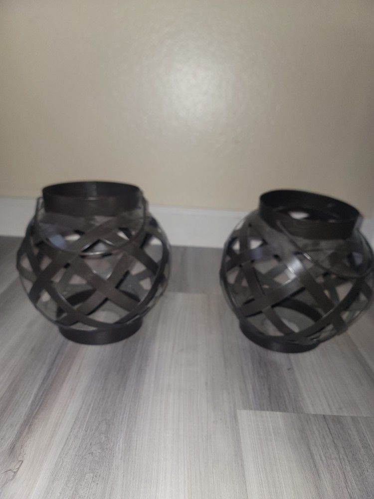 Metal Candle Holders