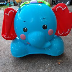 Fisher Price Push With Me Elephant