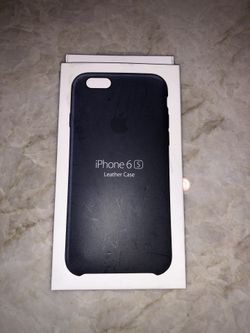 iPhone 6/6s Blue Leather Case