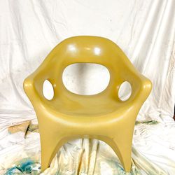 ATOMIC AGE ROTOCAST PLASTIC CHAIR by John Gale 