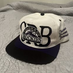 Vintage Colorado Rockies Baseball Cap