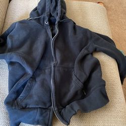 HOLLISTER ZIPDOWN WINTER JACKET WITH HOOD