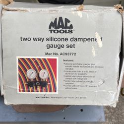 Refrigerant Gauge  Mac Tools and Snap-on