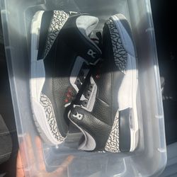 Jordan 3 black cement 