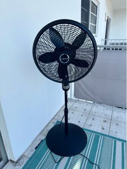 Large Lasko Black Pedestal Fan 52” Tall