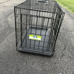 (Sm) Top Paw 22” double door folding crate