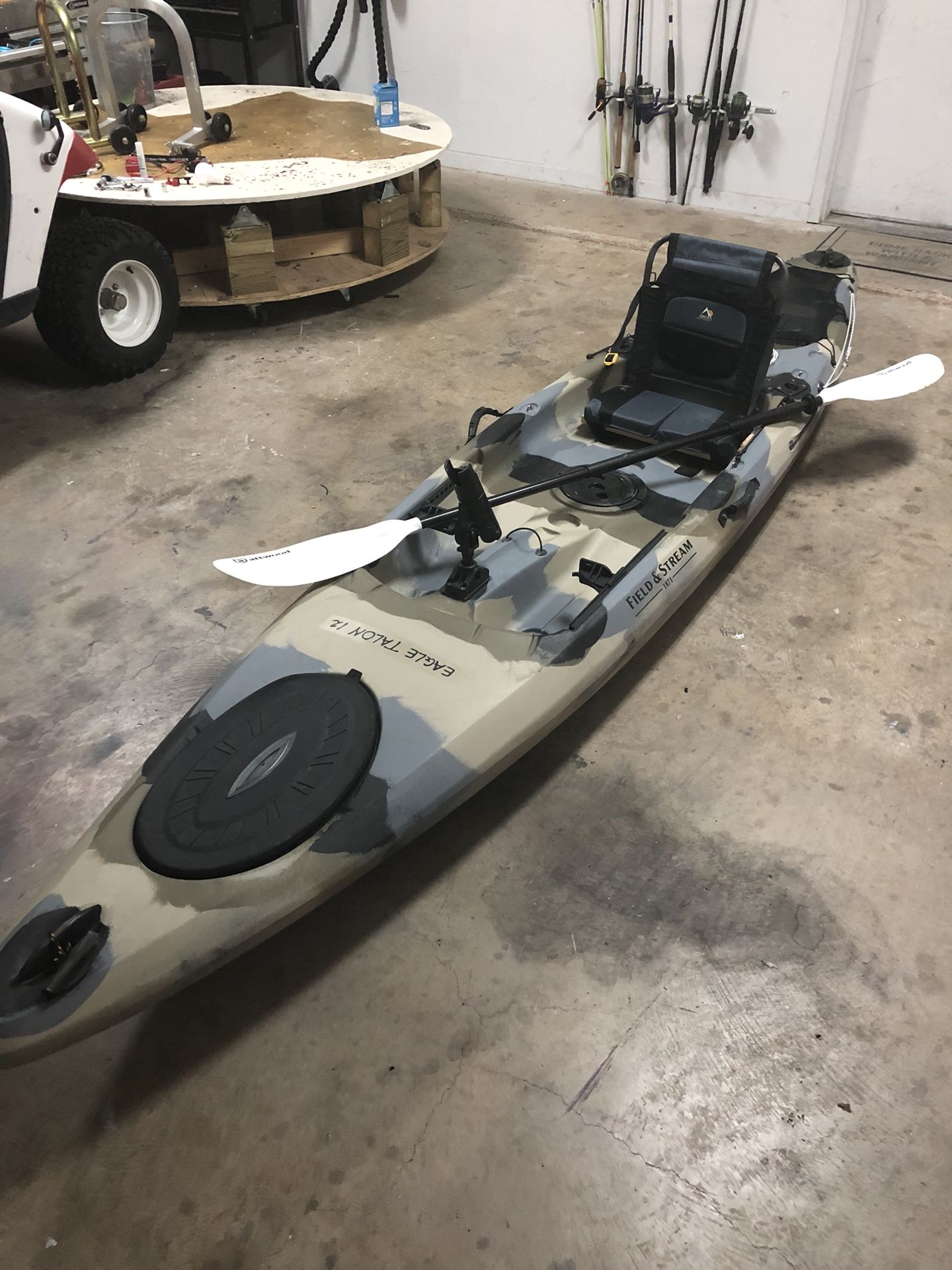 12 foot Eagle Talon Kayak by Field and Stream