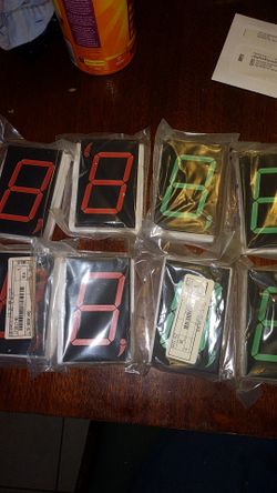 Led display 3" 7 segment