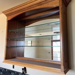Mirror With Shelves 