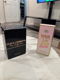 Dolce and Gabbana The only one and Viva la juicy