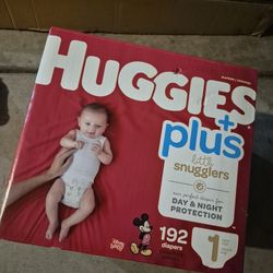 Huggies Little Snugglers Size 1 192 Ct