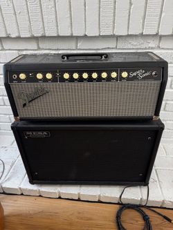 Fender supersonic head and 2X12 cab