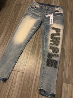 Men’s Denim Purple Jeans (34-36)