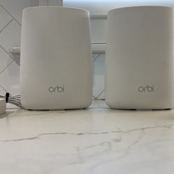 Orbi WiFi Router and Mesh. 