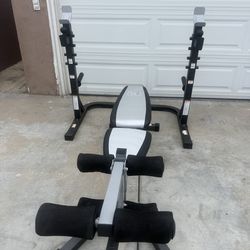 Bench press / squat rack