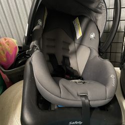 Two Britax And Safety First Infant Car Seats Black With Bases $80 Each