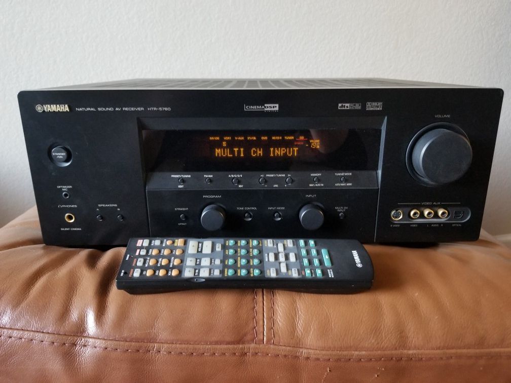 Yamaha HTR-5760 7.1-Channel Digital Home Theater Receiver