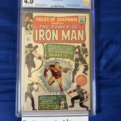 Tales of Suspense #57 1964 CGC 4.0  Marvel 1st Appearance Hawkeye Avengers