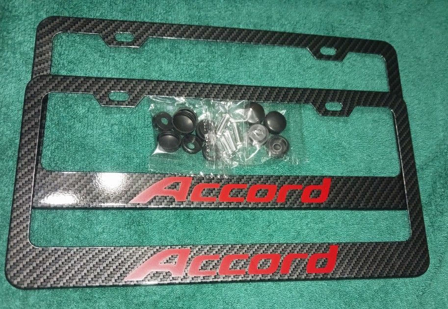 2pc Accord Plate Frames