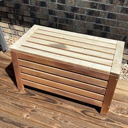 Outdoor Wood Storage Bin