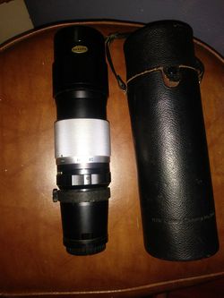 Petri camera company lens with case