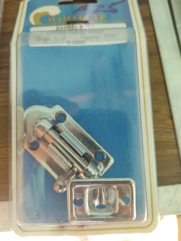 WhiteCap Barrel Bolt