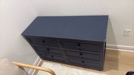 Blue dresser
