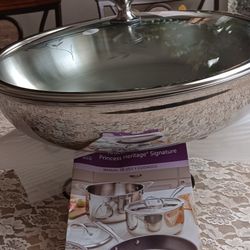 Sarten Grande Healthy Solución 14" Princess House!