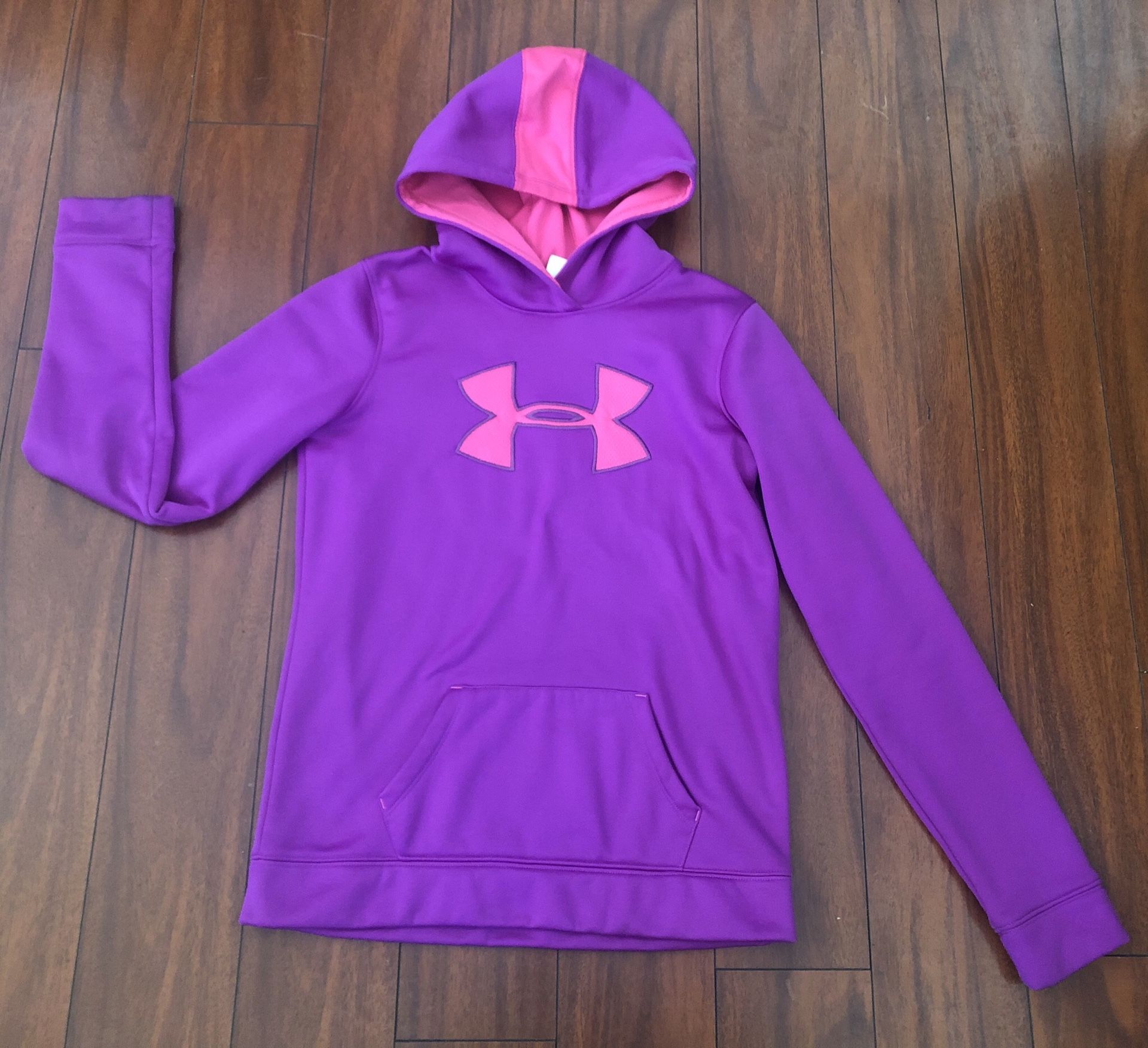 UNDER ARMOUR women’s hoodie SZ LG YOUTH
