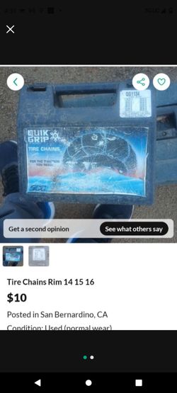 Snow Tire Chains Cadenas Para Yantas R14 15 16