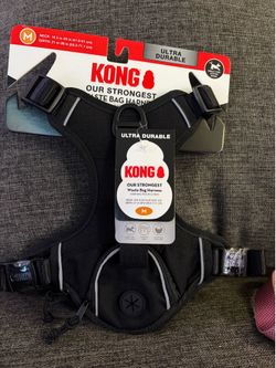 Kong our strongest waste bag harness size medium
