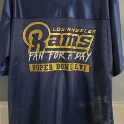 SUPERBOWL RAMS JERSEY  ***LAST ONE***