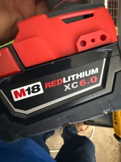 Milwaukee drill with battery