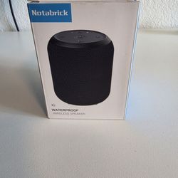 NEW Notabrick Ki Waterproof Bluetooth Speaker - 15W Stereo Sound