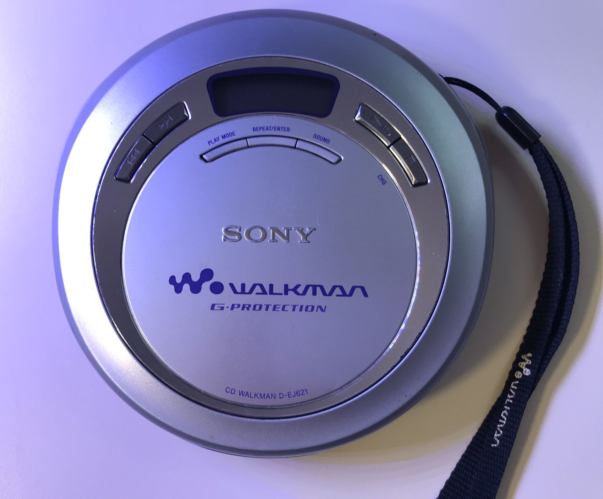 SONY D-EJ621 CD Walkman G-Protection Portable CD Player
