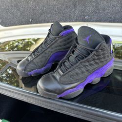 Jordan 13 Retro Court Purple Size 6.5y