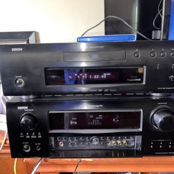 Denon High End Blu-ray Player And Receiver Working Well MAKE AN OFFER!!