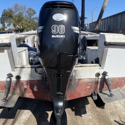 2001 Suzuki DF90 HP 4-Stroke 20" Outboard Motor  