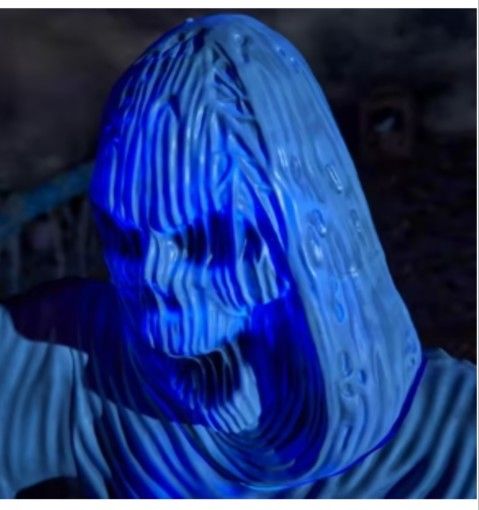 12 Ft Towering Ghost From Home Depot