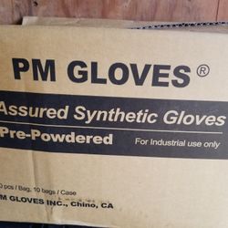 paquetes de guantes medida L con 50 pares $5 dólares el.paquete