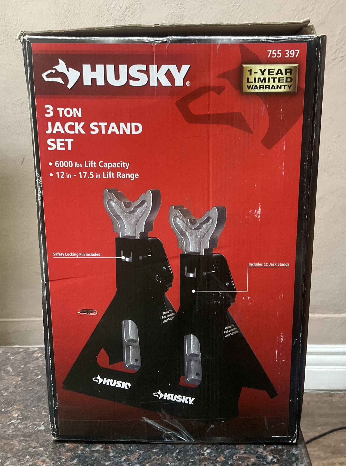 Husky Jack Stand Set