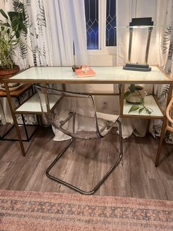 Glass Writing Desk